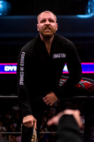 AEW World Champion Jon Moxley. All Elite Wrestling at Chartway A